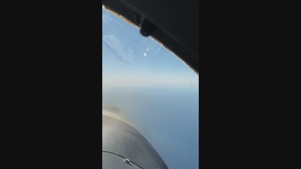 Frame from the video shown by Bray